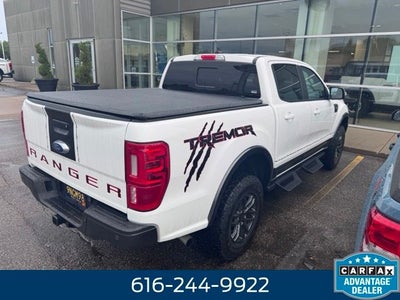 2021 Ford Ranger Lariat 2.3 Liter EcoBoost Turbocharged Crew Cab 4WD