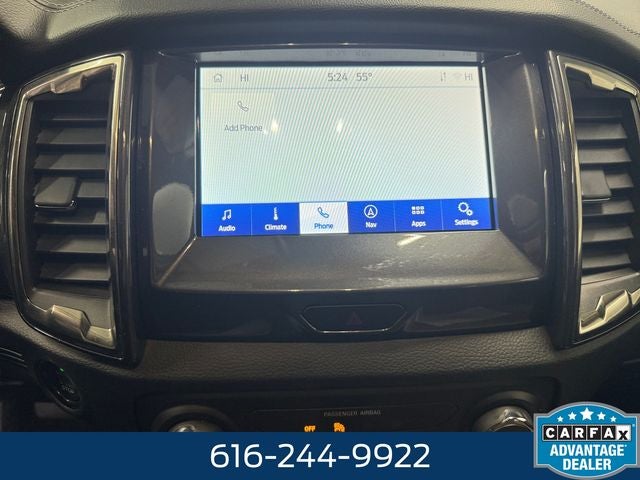 2023 Ford Ranger Lariat 2.3 Liter EcoBoost Turbocharged Crew Cab 4WD