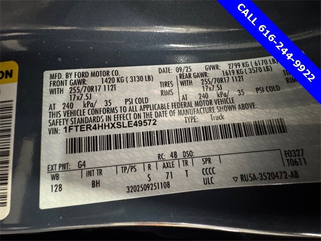 2025 Ford Ranger XLT