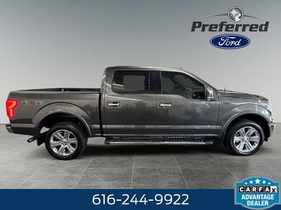 2018 Ford F-150 Lariat 5.0 Liter V8 SuperCrew 4WD