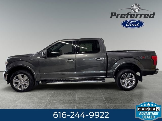 2018 Ford F-150 Lariat 5.0 Liter V8 SuperCrew 4WD