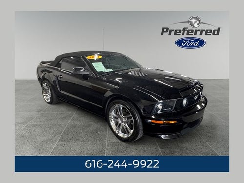 2007 Ford Mustang GT Premium 4.6 Liter V8 2D Convertible Manual Transmission