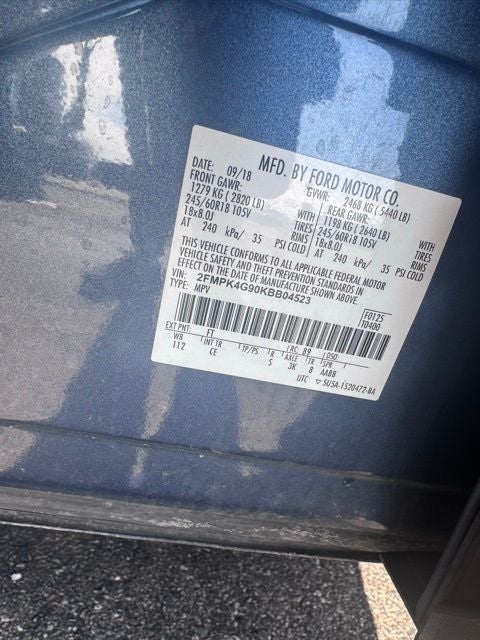 2019 Ford Edge SE 2.0 Liter EcoBoost AWD