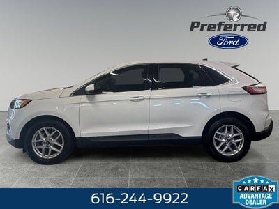 2021 Ford Edge SEL 2.0 Liter EcoBoost Turbocharged AWD Leather Seatin