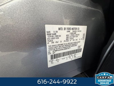 2020 Ford Edge Titanium 2.0 Liter EcoBoost Turbocharged AWD