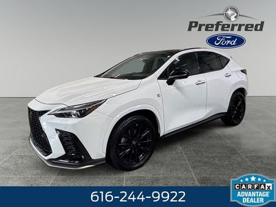 2022 Lexus NX 350 F SPORT Handling 2.4 Liter AWD