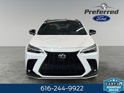 2022 Lexus NX 350 F SPORT Handling 2.4 Liter AWD