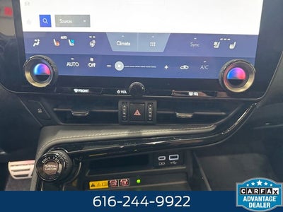2022 Lexus NX 350 F SPORT Handling 2.4 Liter AWD