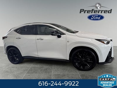 2022 Lexus NX 350 F SPORT Handling 2.4 Liter AWD