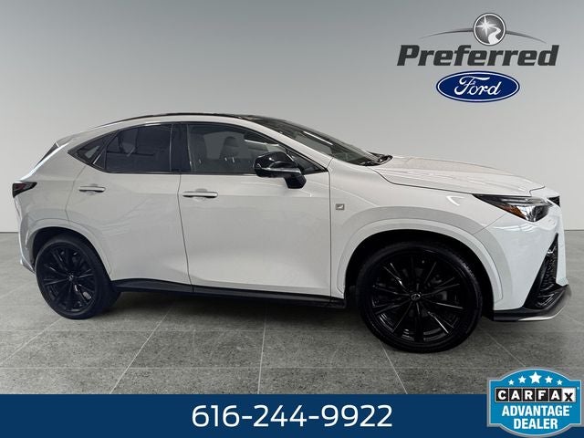 2022 Lexus NX 350 F SPORT Handling 2.4 Liter AWD