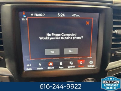 2018 RAM 1500 Big Horn 5.7 Liter V8 Hemi Crew Cab 4WD