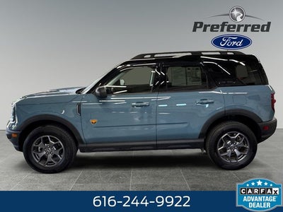 2021 Ford Bronco Sport Badlands 2.0 Liter EcoBoost Turbocharged 4WD