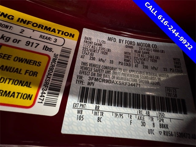 2025 Ford Bronco Sport Badlands