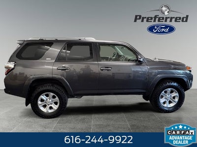 2018 Toyota 4Runner SR5 Premium 4.0 Liter V6 4WD