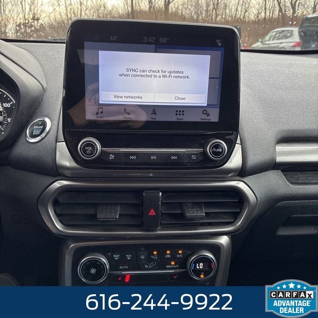 2019 Ford EcoSport SE 2.0 Liter 4WD