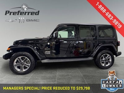 2021 Jeep Wrangler Unlimited Sahara 4x4