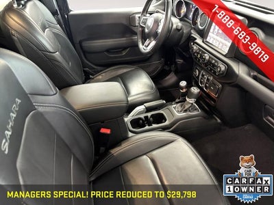2021 Jeep Wrangler Unlimited Sahara 4x4
