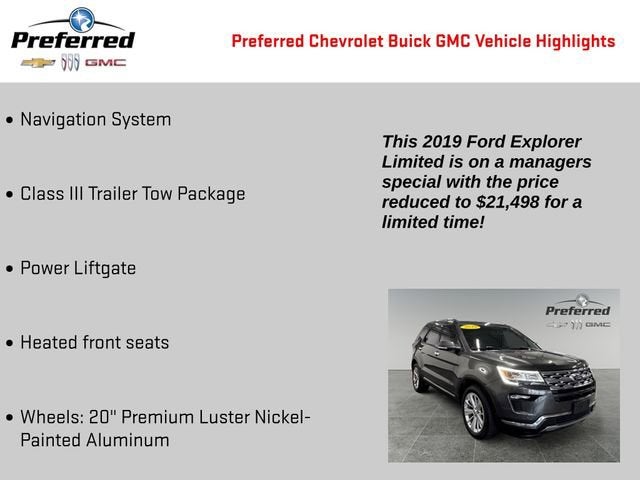 2019 Ford Explorer Limited