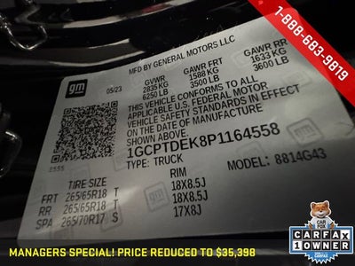 2023 Chevrolet Colorado Z71