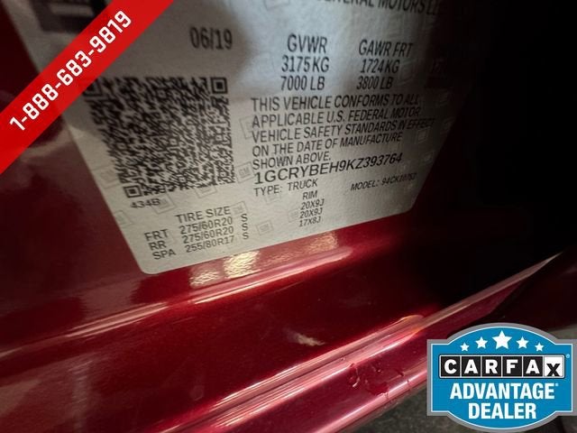 2019 Chevrolet Silverado 1500 Custom