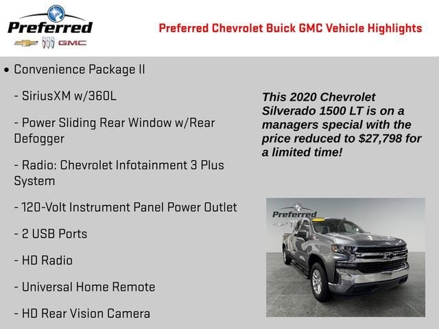 2020 Chevrolet Silverado 1500 LT