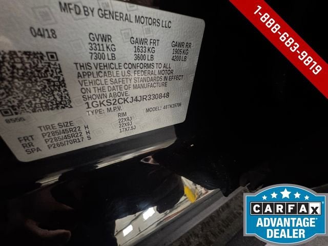 2018 GMC Yukon Denali