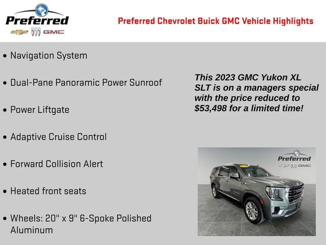 2023 GMC Yukon XL SLT
