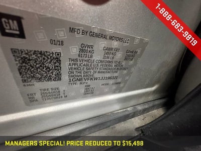 2018 Chevrolet Traverse LS