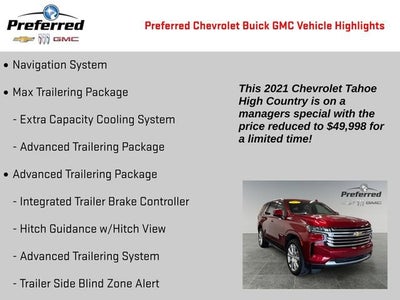 2021 Chevrolet Tahoe High Country