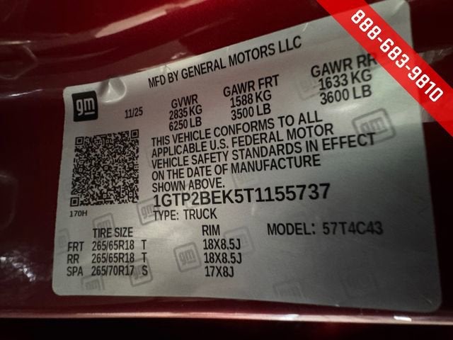 2026 GMC Canyon Elevation