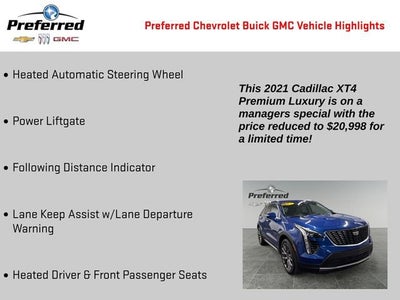 2021 Cadillac XT4 Premium Luxury