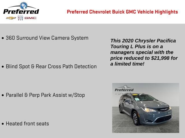 2020 Chrysler Pacifica Touring L Plus
