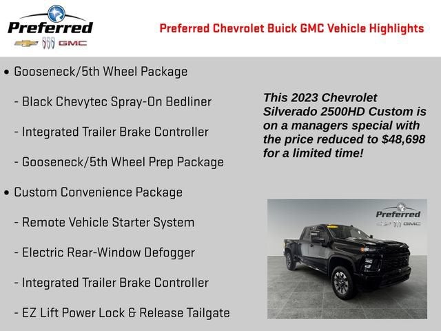 2023 Chevrolet Silverado 2500 HD Custom