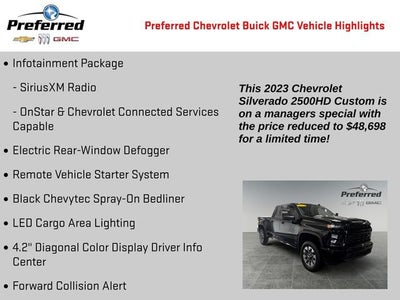 2023 Chevrolet Silverado 2500 HD Custom