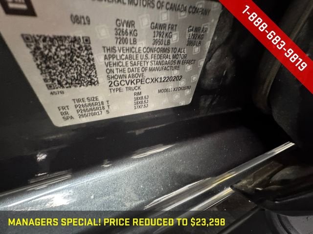 2019 Chevrolet Silverado LD LT