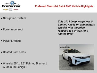 2025 Jeep Wagoneer S Limited