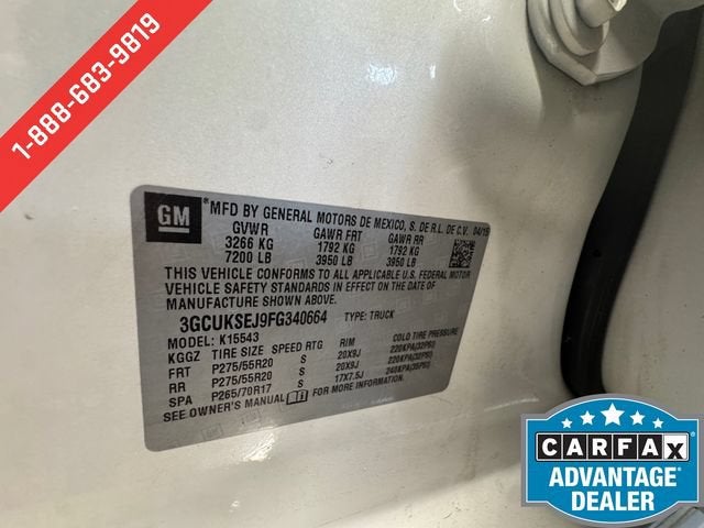 2015 Chevrolet Silverado 1500 LTZ