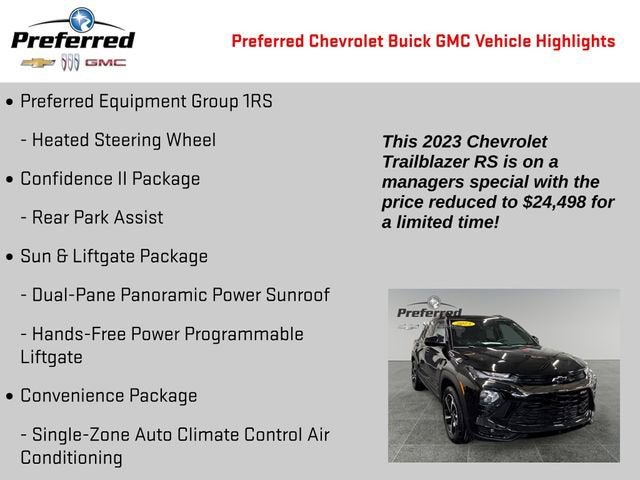 2023 Chevrolet Trailblazer RS