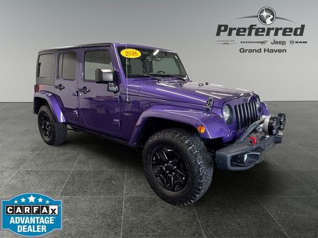 2016 Jeep Wrangler Unlimited Backcountry