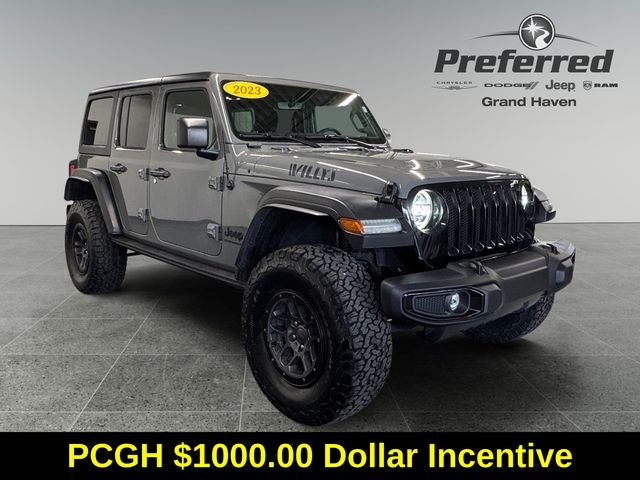2023 Jeep Wrangler 4-Door Willys 4x4