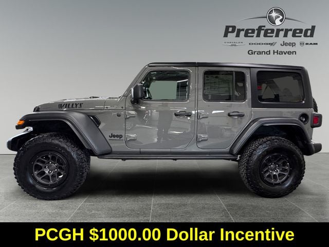 2023 Jeep Wrangler 4-Door Willys 4x4