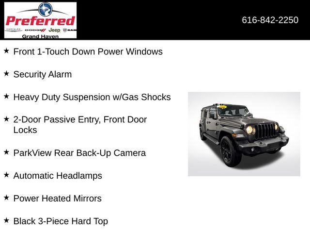 2022 Jeep Wrangler Unlimited Sport Altitude 4x4