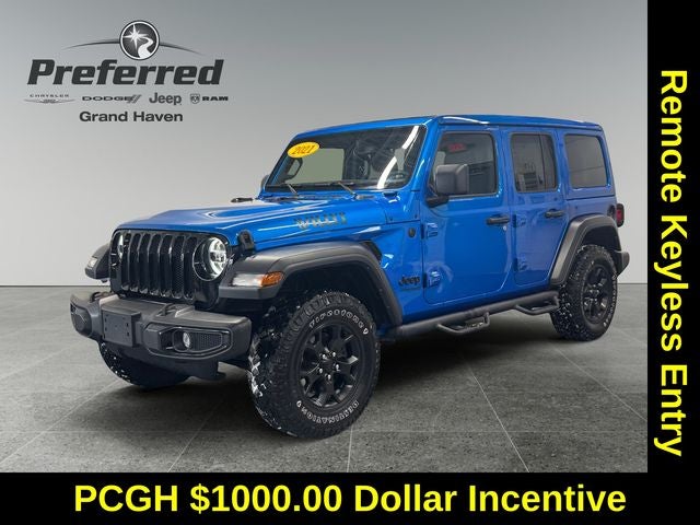 2021 Jeep Wrangler Unlimited Willys 4x4