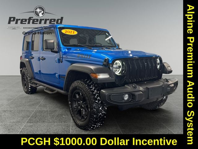 2021 Jeep Wrangler Unlimited Willys 4x4