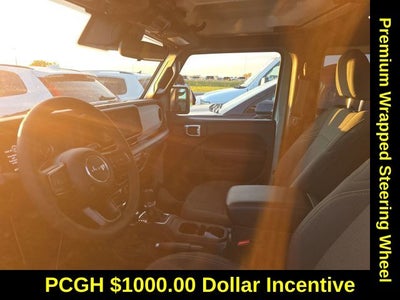 2024 Jeep Wrangler Sport S 3.6 Liter V6 2D Automatic 4WD