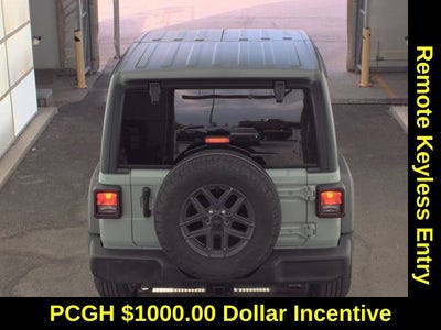 2024 Jeep Wrangler Sport S 3.6 Liter V6 2D Automatic 4WD