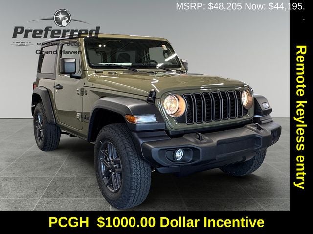 2026 Jeep Wrangler WRANGLER 2-DOOR SPORT S