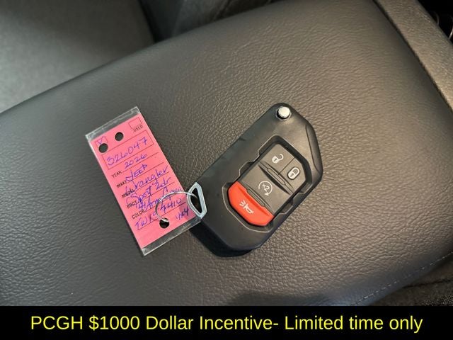 2026 Jeep Wrangler WRANGLER 2-DOOR SPORT S