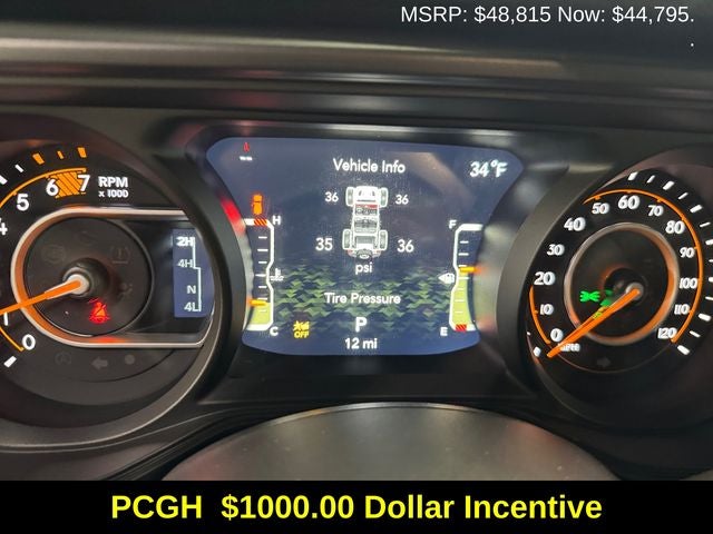 2026 Jeep Wrangler WRANGLER 2-DOOR SPORT S