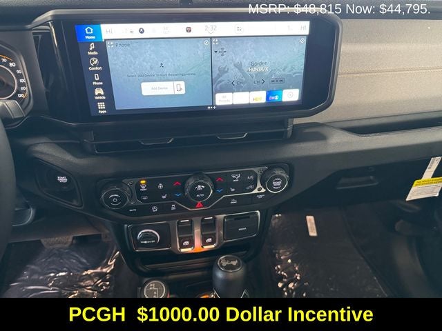 2026 Jeep Wrangler WRANGLER 2-DOOR SPORT S